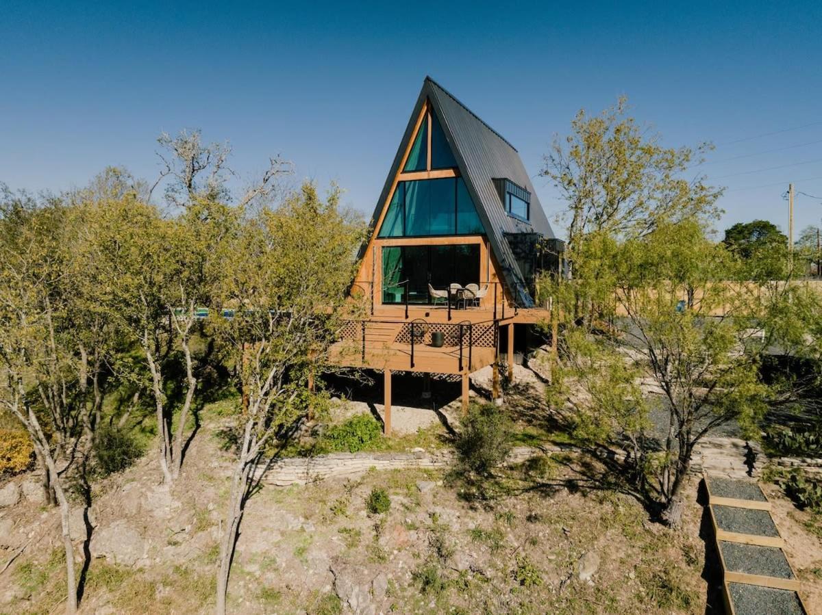 The Pedernales A-Frame Fredericksburg Exterior foto