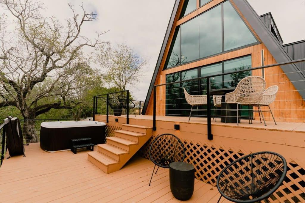 The Pedernales A-Frame Fredericksburg Exterior foto